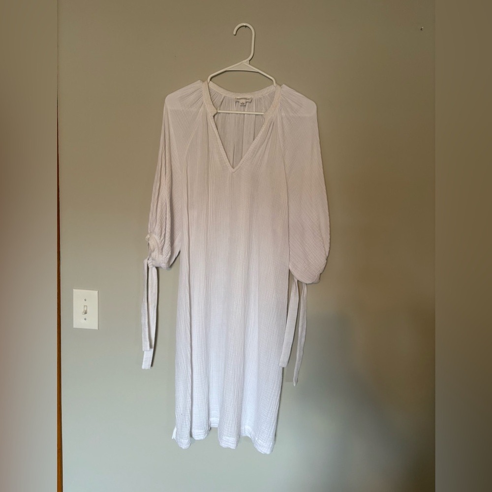 Summersalt White V-Neck Coverup
